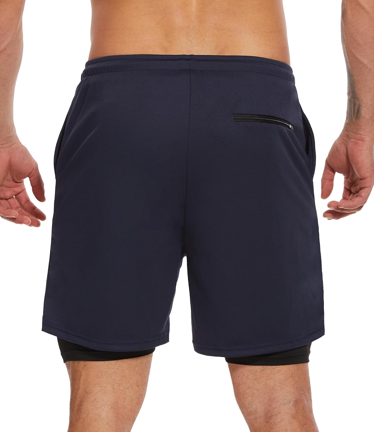 Men's 2-in-1 Athletic Shorts - Hình 2